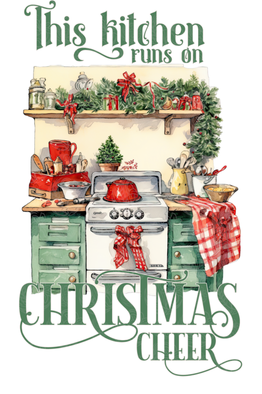 Christmas Kitchen This Kitchen runs on Christmas Cheer - GBH22547
